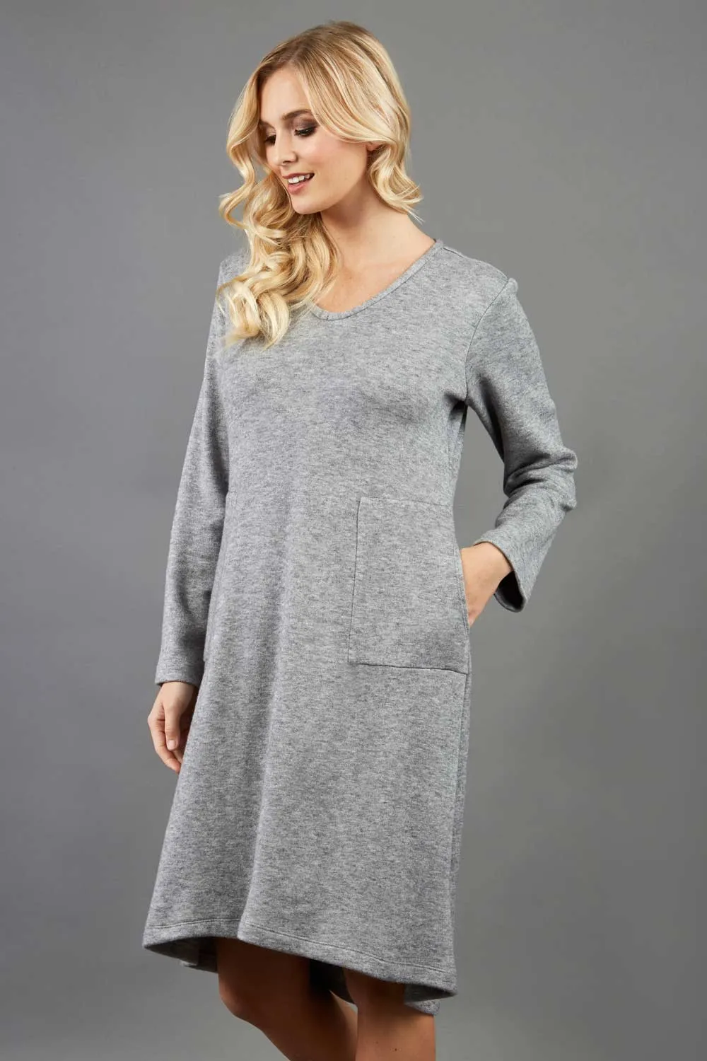 Irena Long Sleeve Tricot Dress