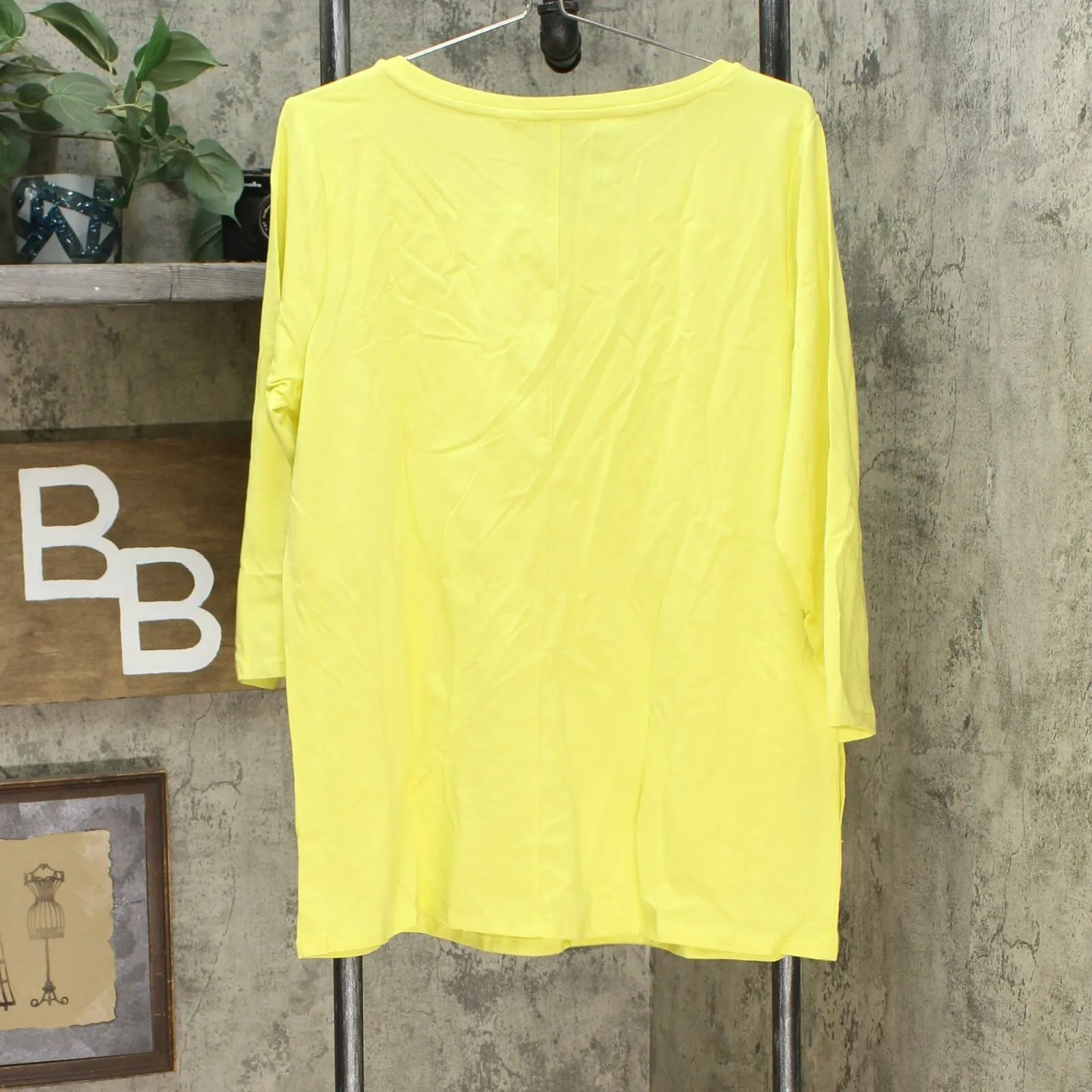 Isaac Mizrahi Live! Women's 3/4-Sleeve Knit Tunic Top With Pockets