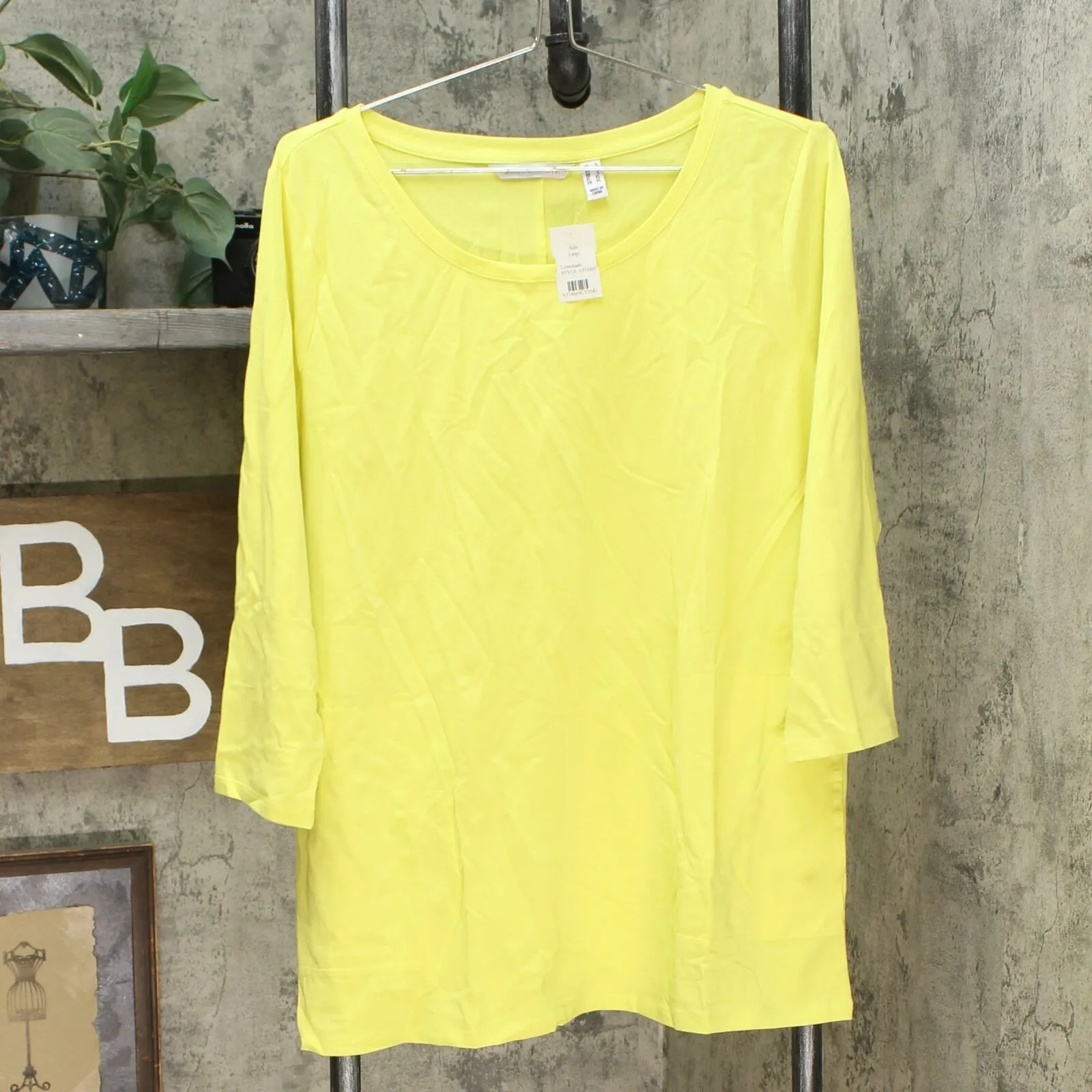 Isaac Mizrahi Live! Women's 3/4-Sleeve Knit Tunic Top With Pockets