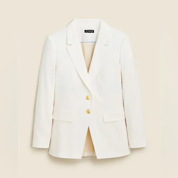 J. Crew Madelyn blazer in linen blend Size 2