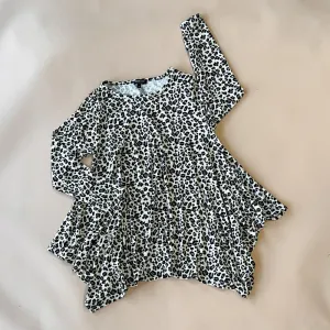 Kay Adult Tunic Top | Cream Cheetah