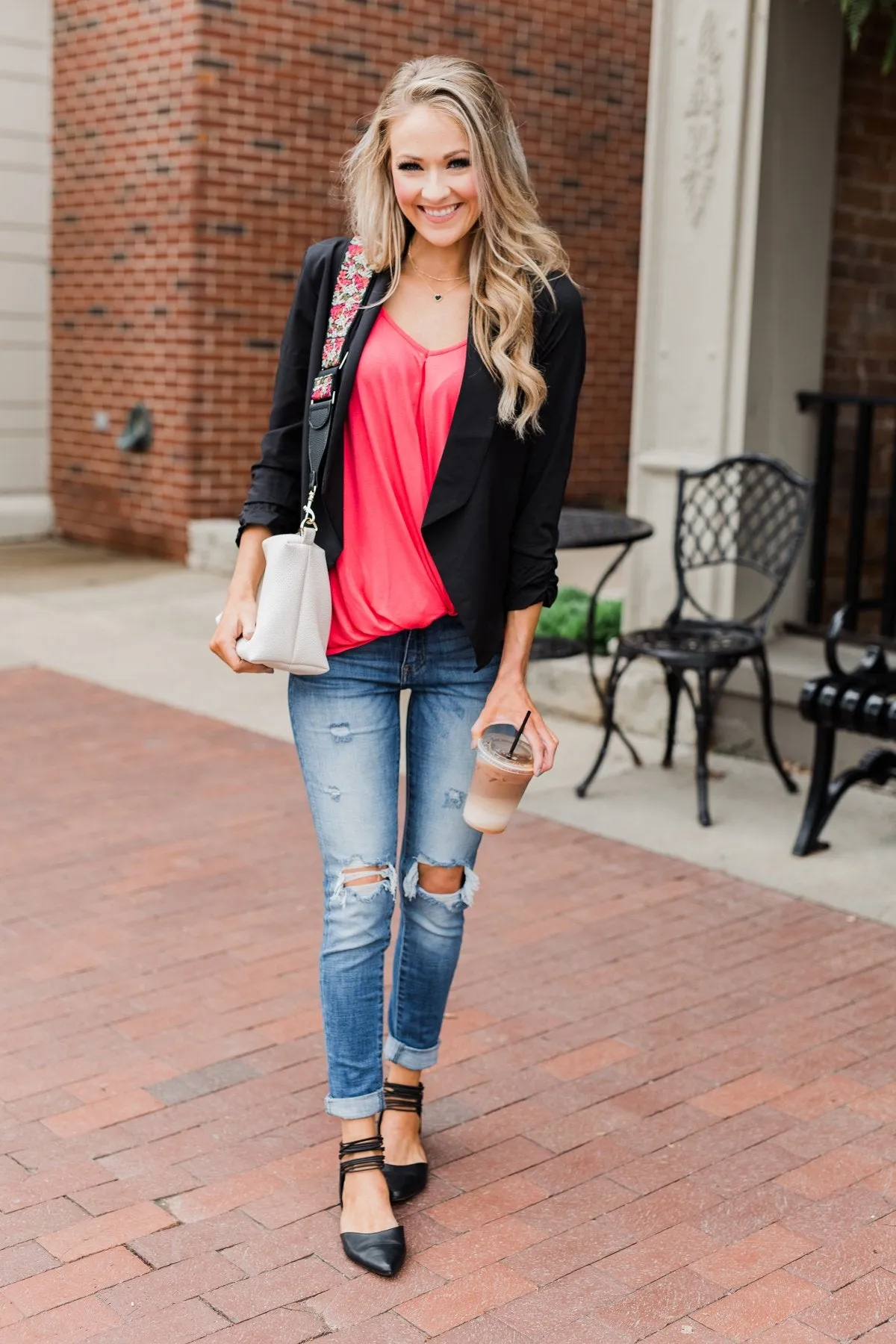Keep It Professional Blazer- Black