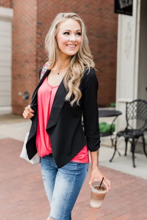 Keep It Professional Blazer- Black