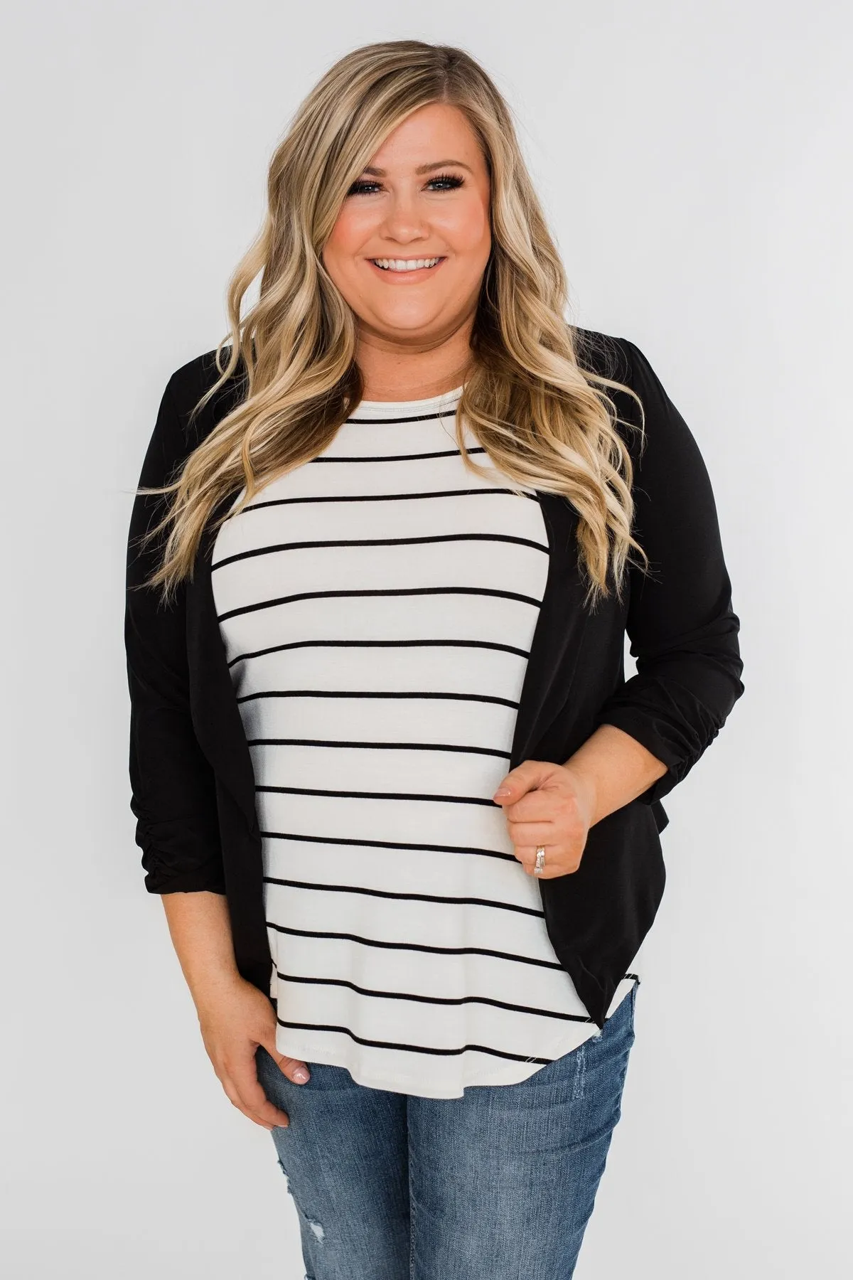 Keep It Professional Blazer- Black