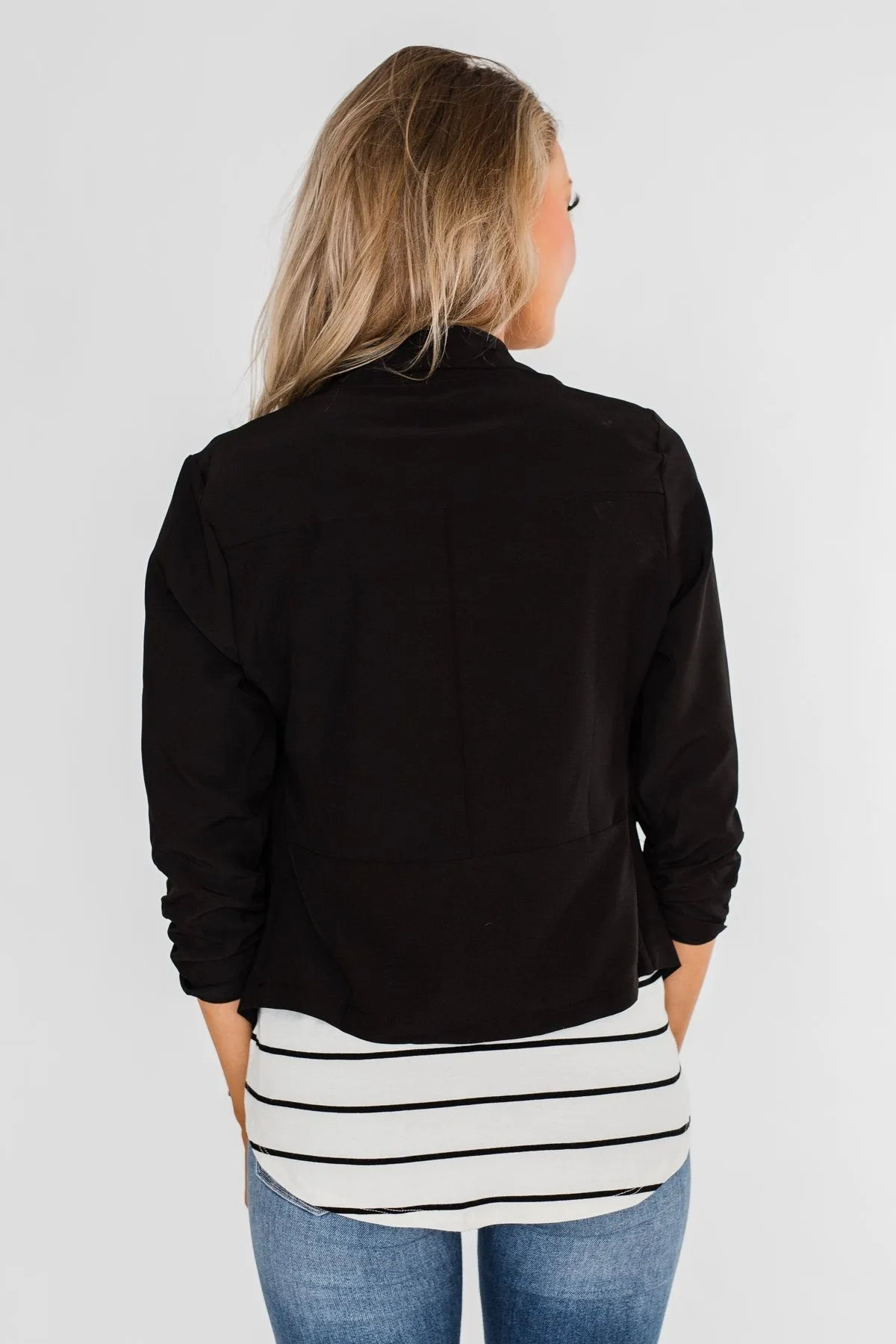 Keep It Professional Blazer- Black