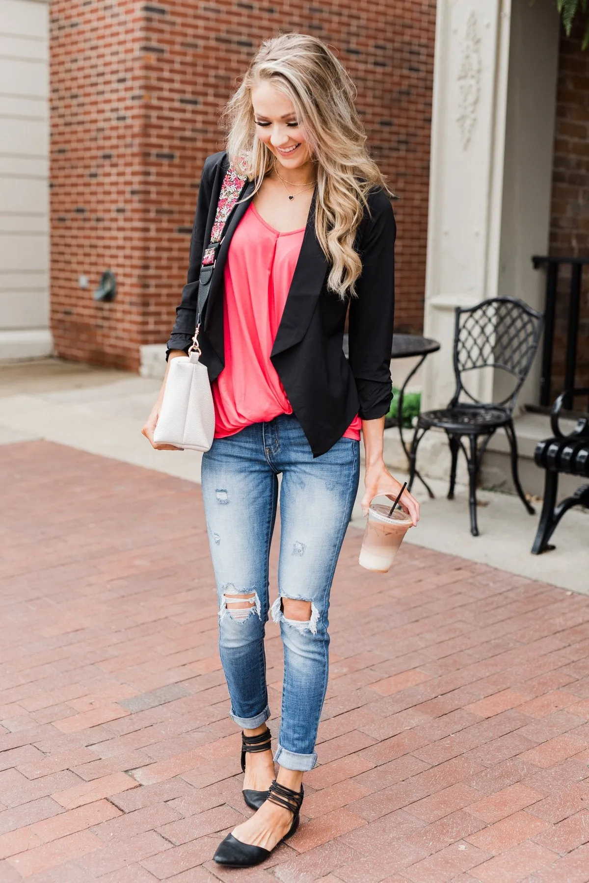 Keep It Professional Blazer- Black