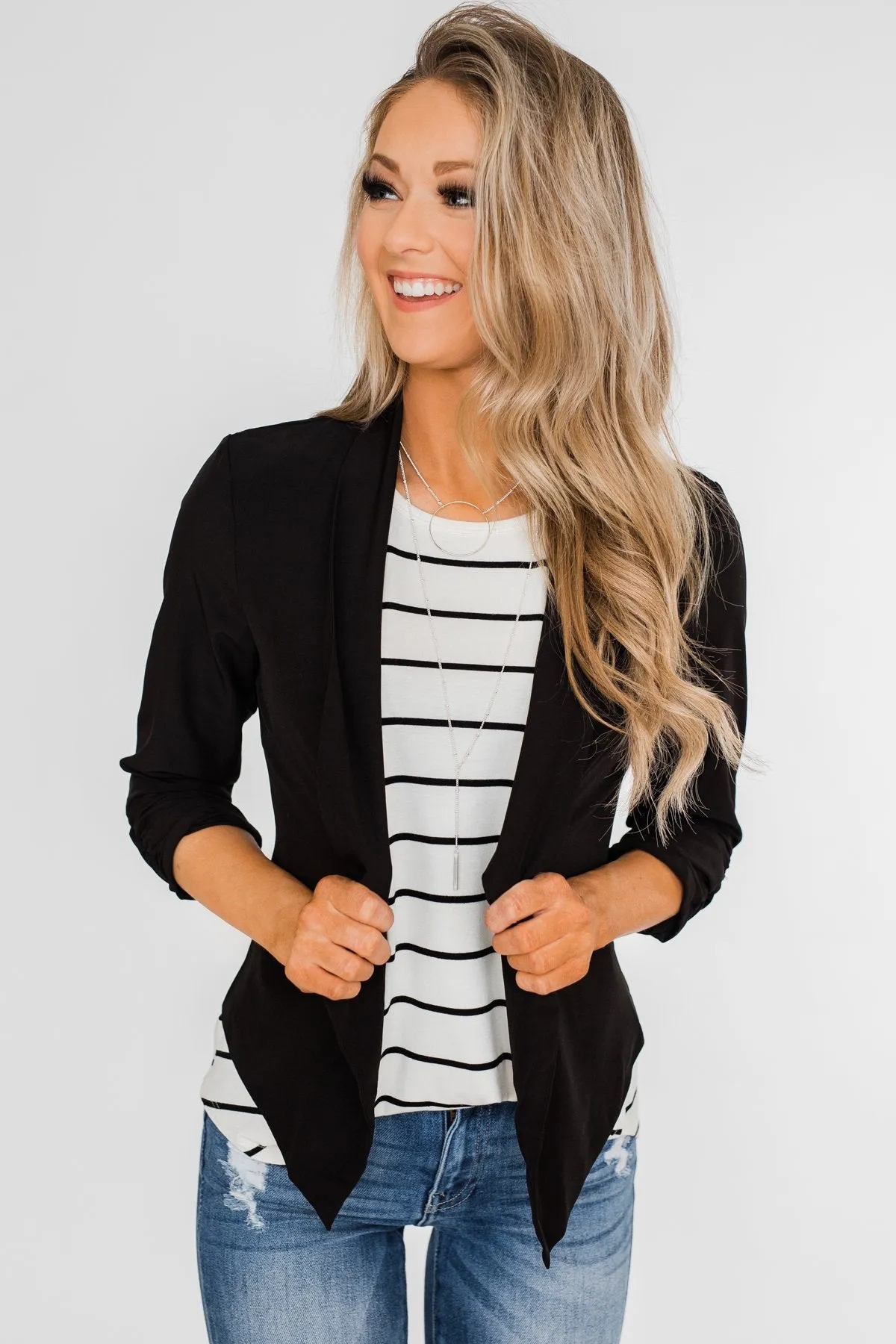 Keep It Professional Blazer- Black