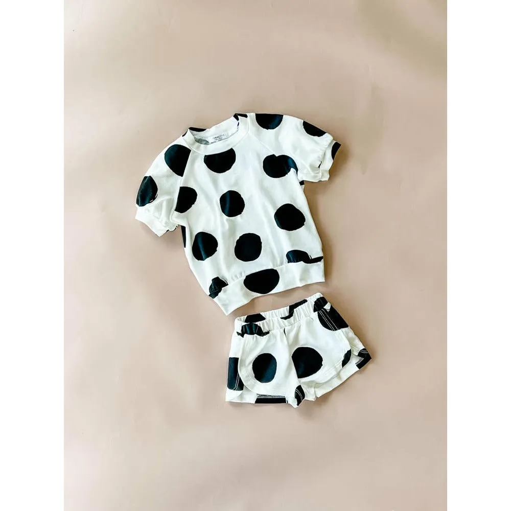 Koko Top | Big Dot | White