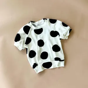 Koko Top | Big Dot | White