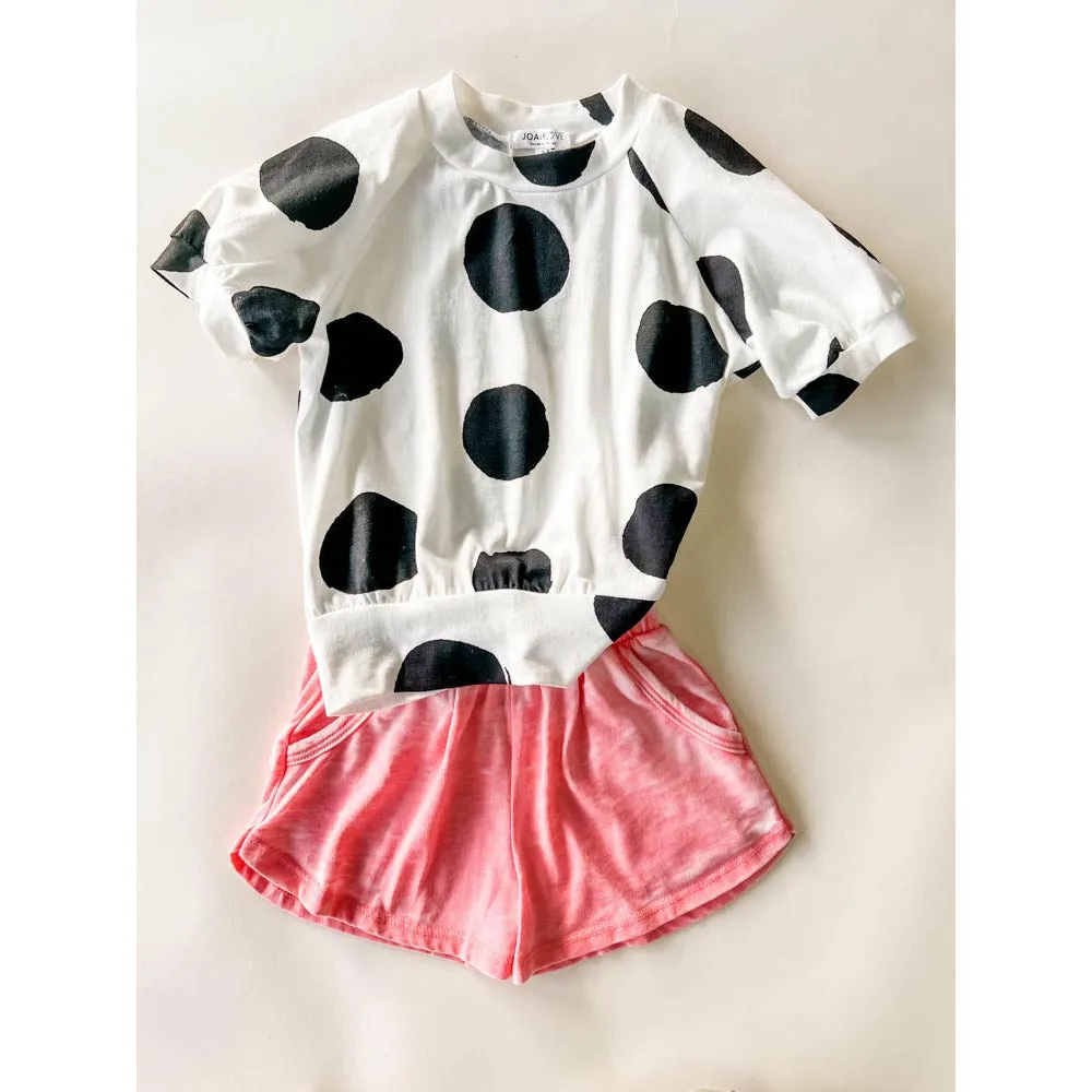 Koko Top | Big Dot | White
