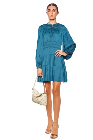 Kori Neptune Long Sleeve Mini Dress