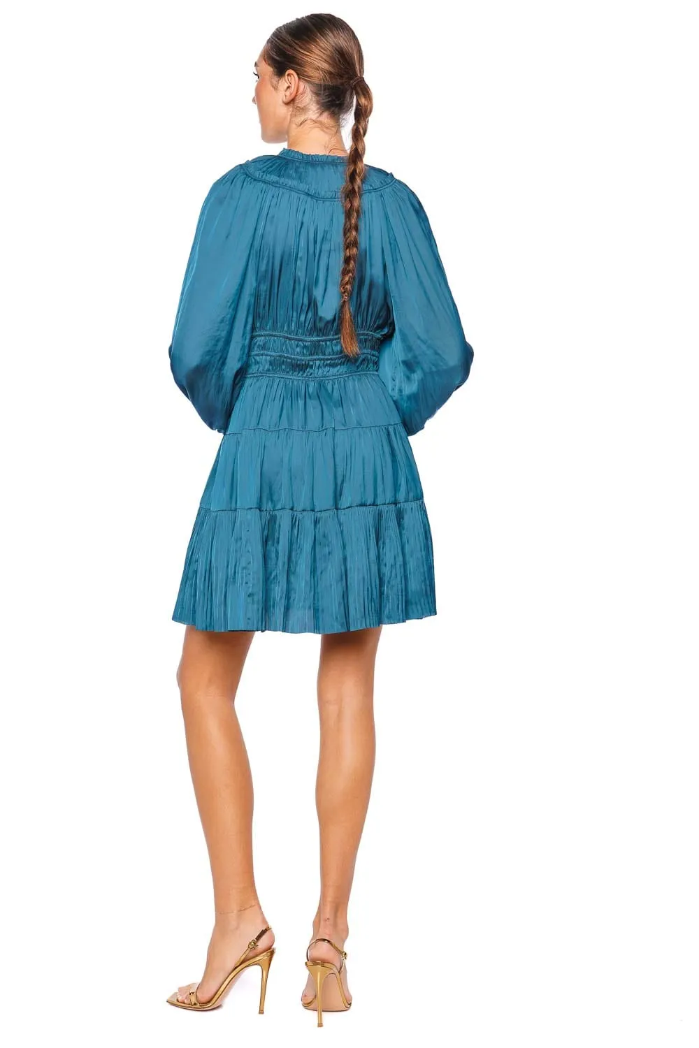 Kori Neptune Long Sleeve Mini Dress