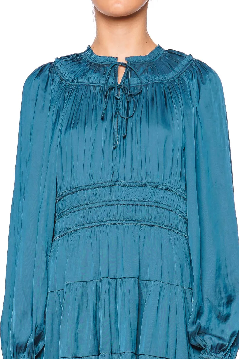 Kori Neptune Long Sleeve Mini Dress