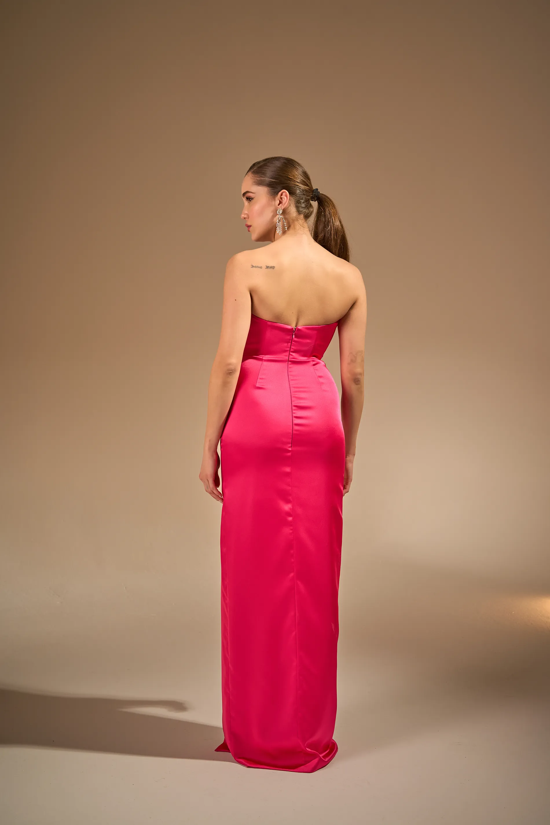 Kylie column dress