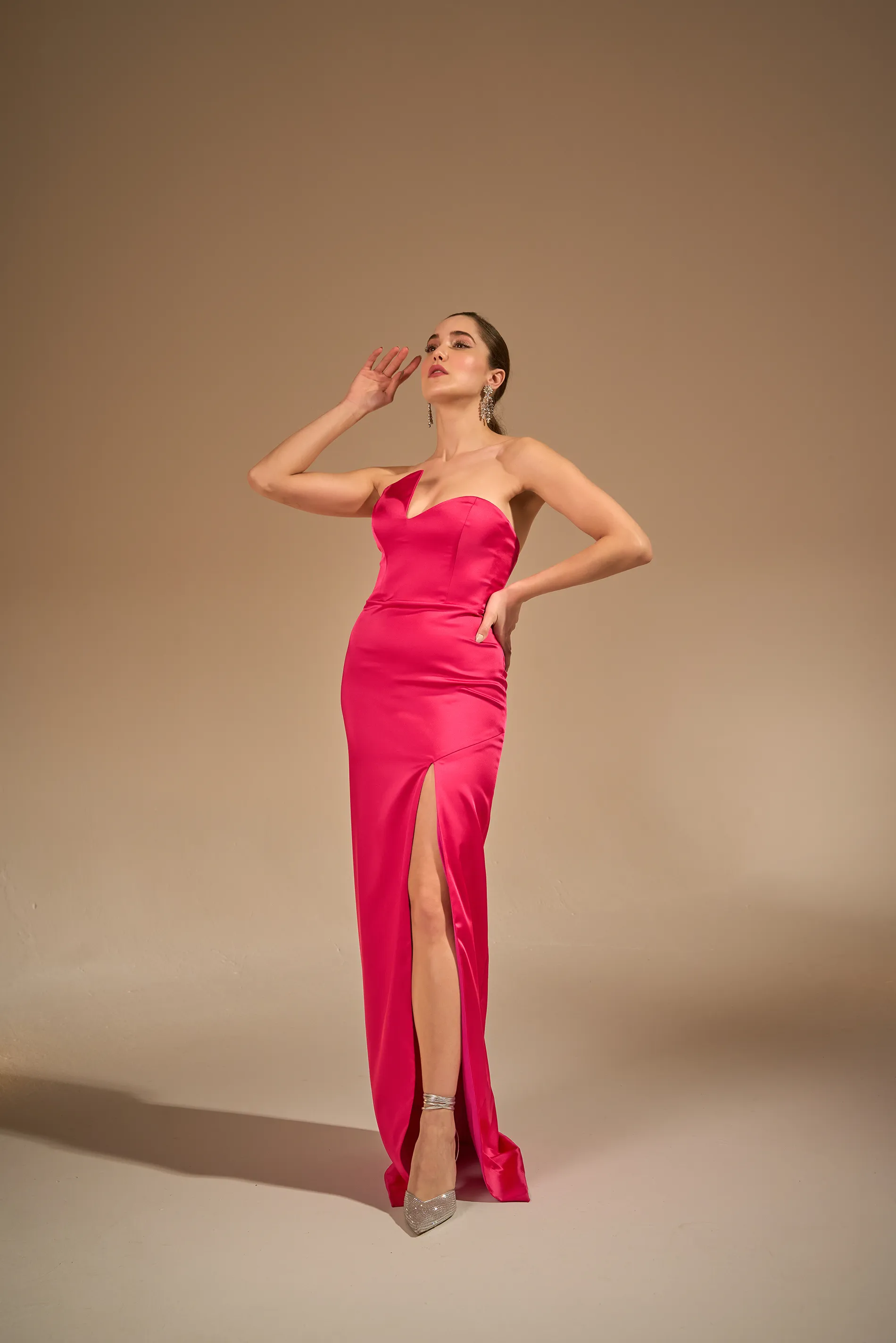 Kylie column dress