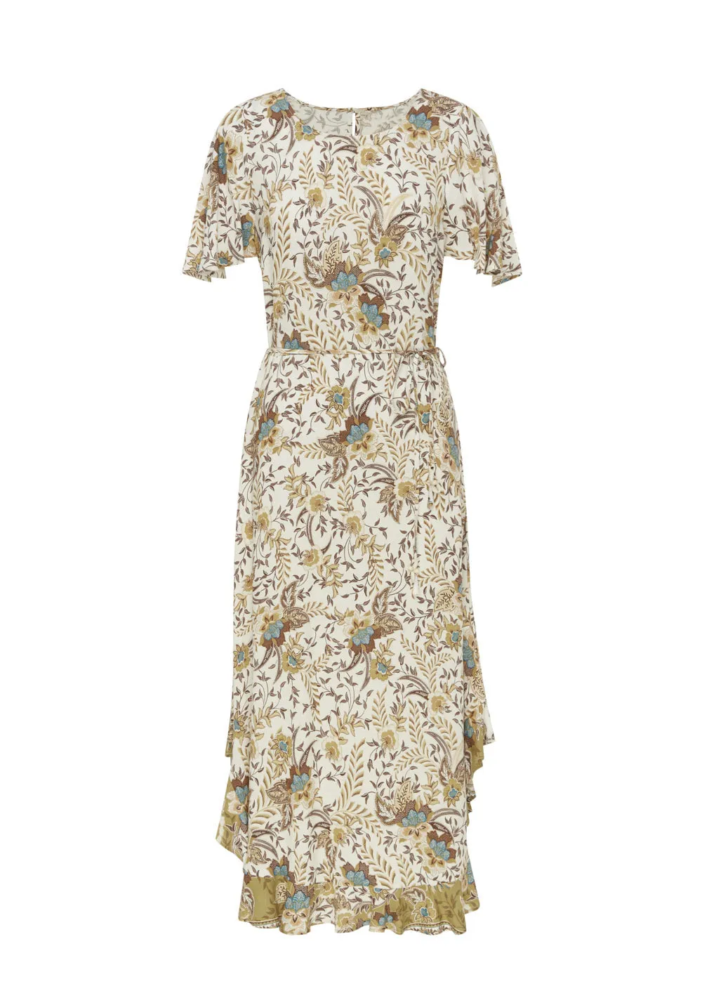La Botani Dress - Light Moss