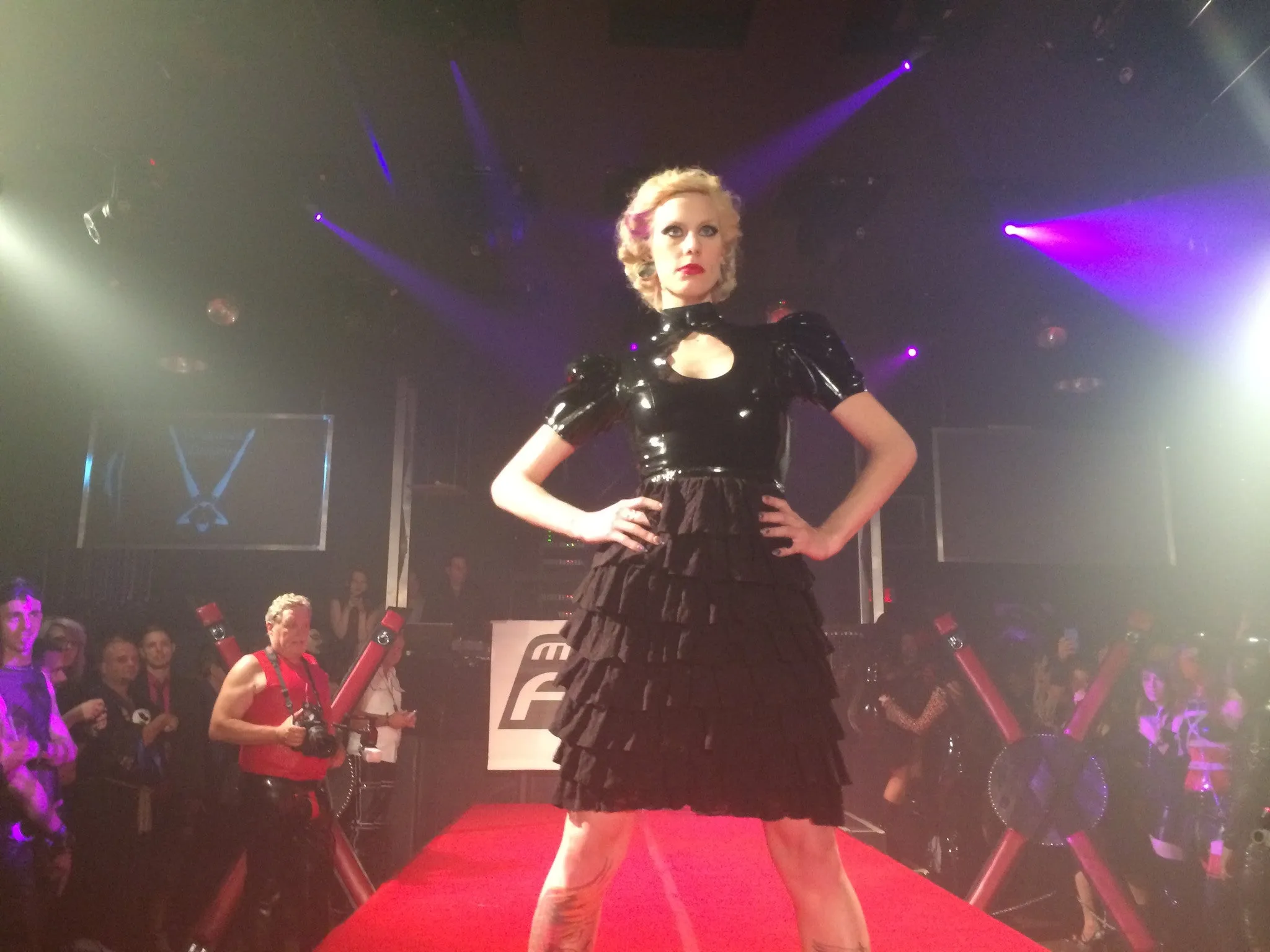 Latex and Lace Ophelia Dress