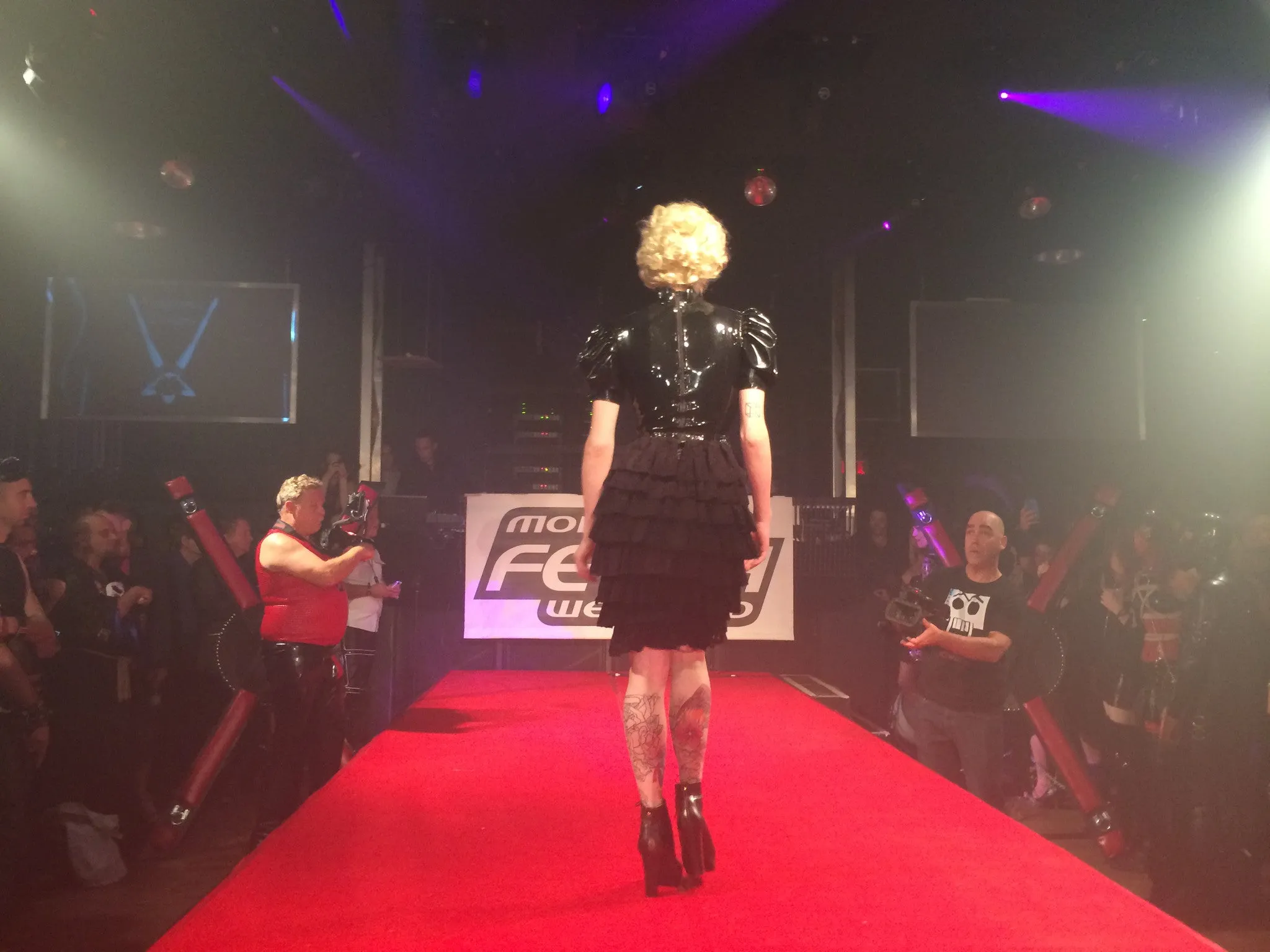 Latex and Lace Ophelia Dress