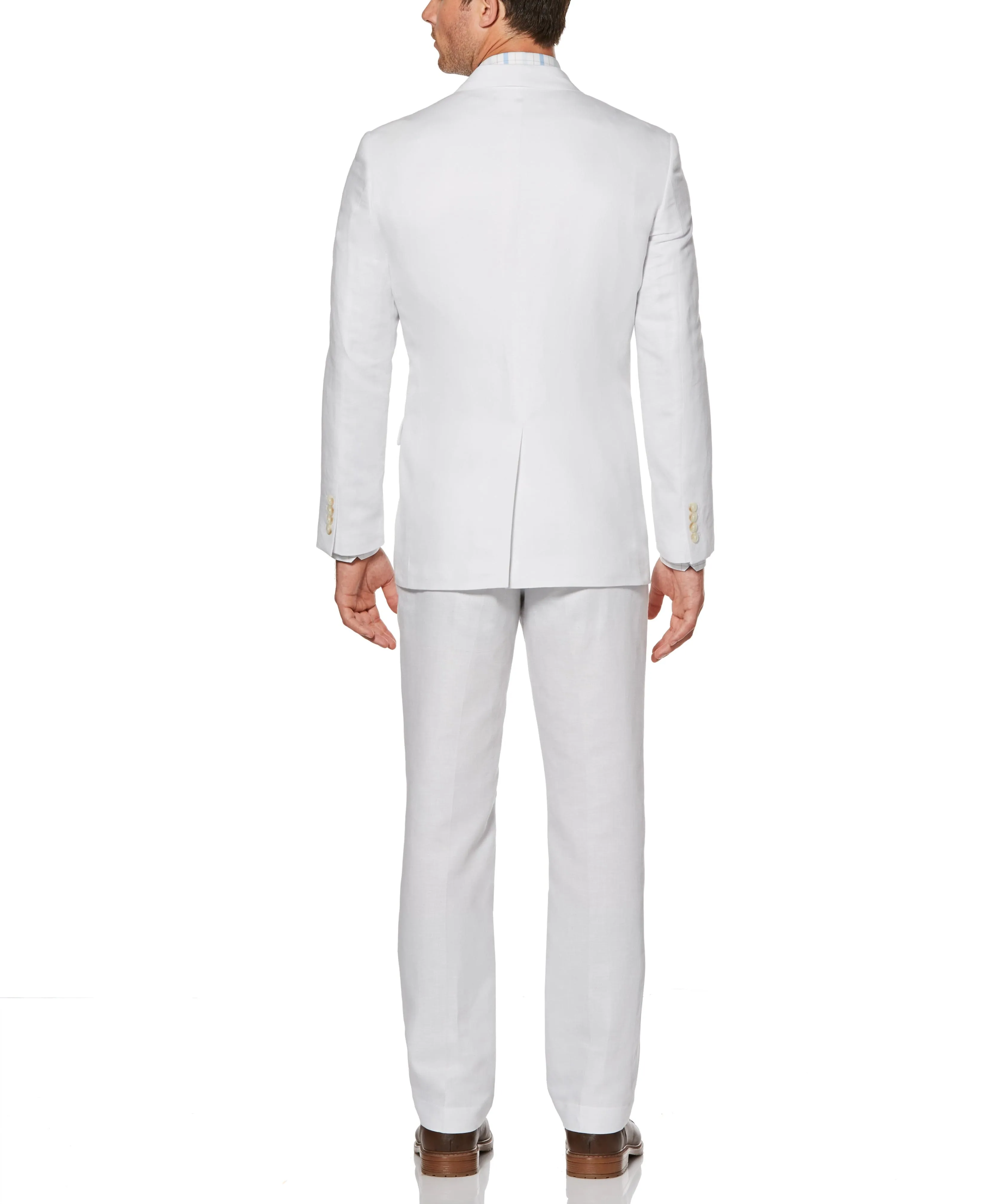 Linen Blend Twill Suit Jacket