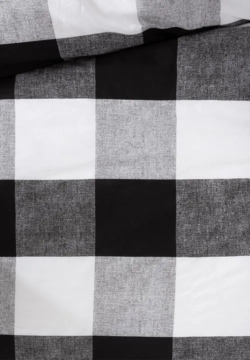 Linen House-Alec Black & White Duvet Cover Set