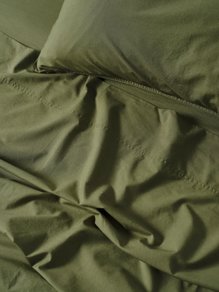 LINEN HOUSE TERRA OLIVE SHEET SET