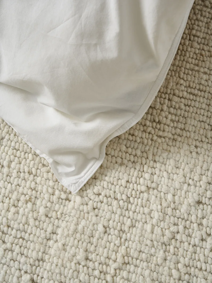 LINEN HOUSE TERRA SNOW QUILT COVER SET