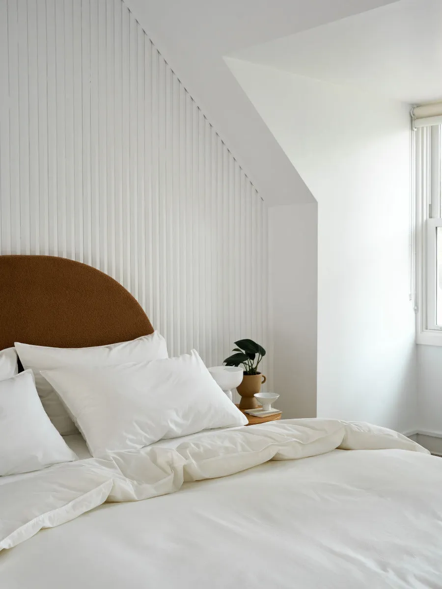 LINEN HOUSE TERRA SNOW QUILT COVER SET