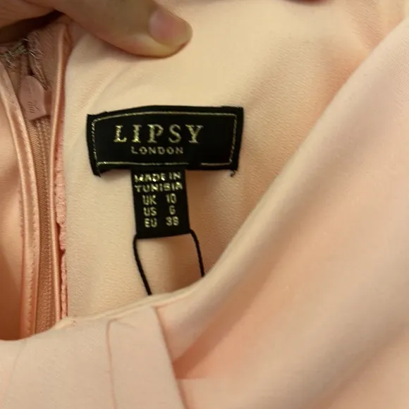Lipsy Bow detail Bardot Pencil Dress