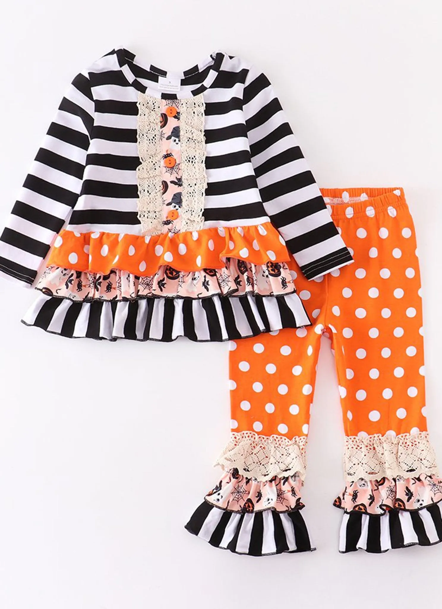 Little Girls Polka Dot Set