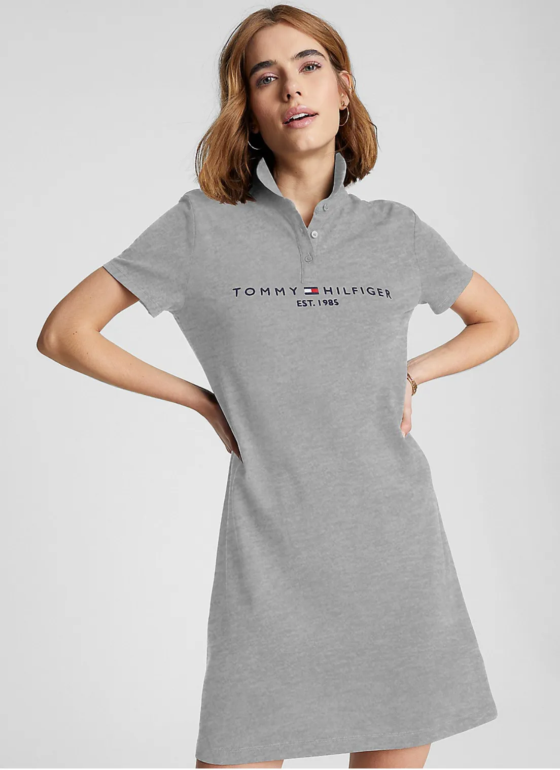 Logo Polo Dress