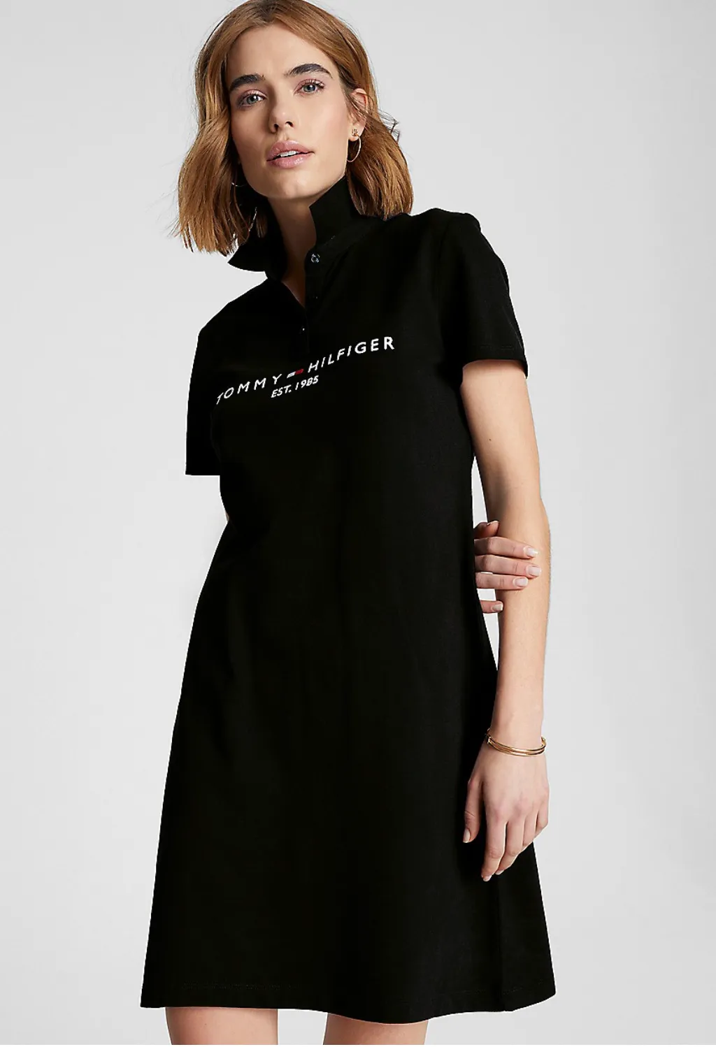 Logo Polo Dress