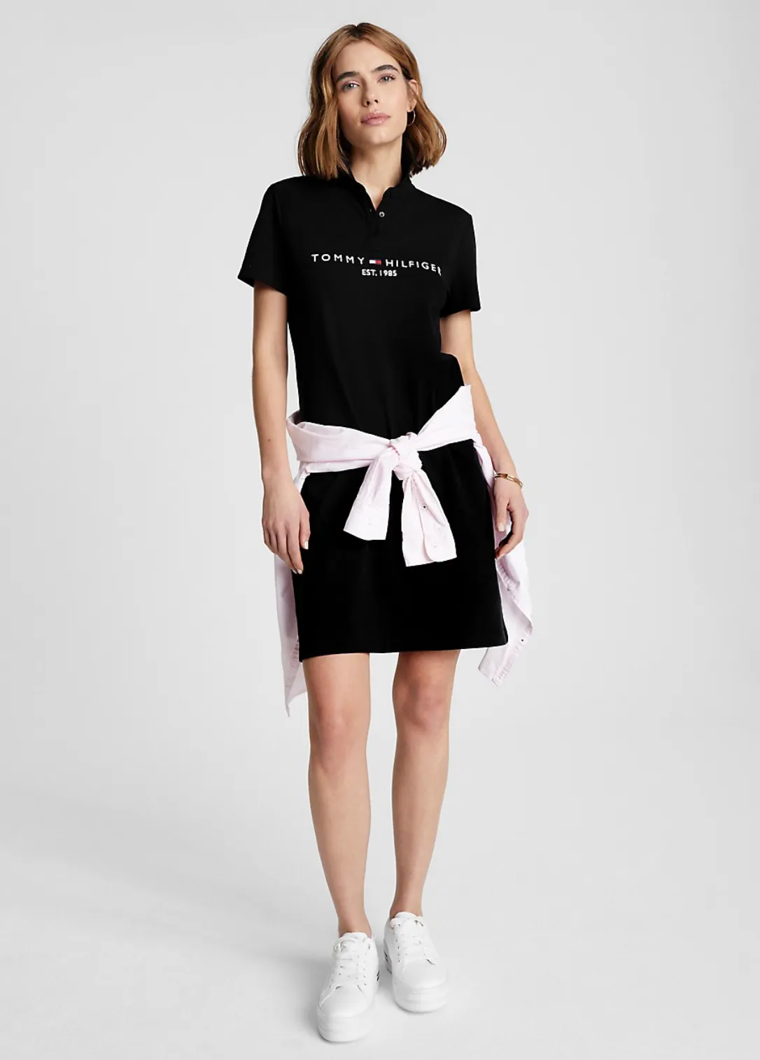 Logo Polo Dress