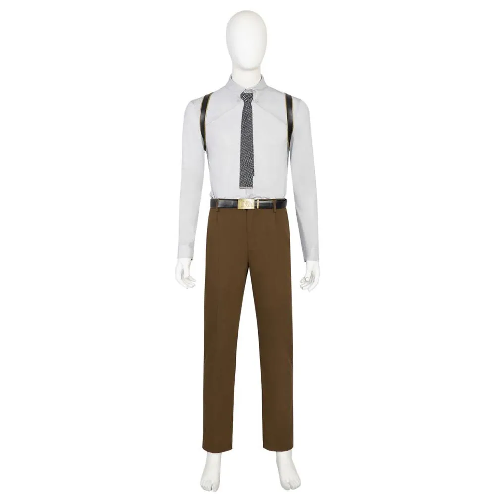 Loki Cosplay Costume Brown Outfits Halloween Carnival Suit
