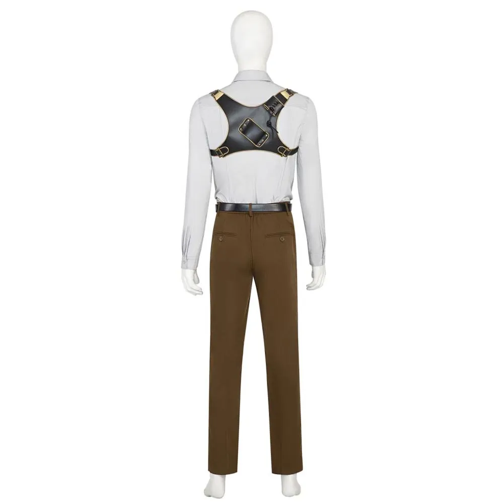 Loki Cosplay Costume Brown Outfits Halloween Carnival Suit