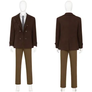 Loki Cosplay Costume Brown Outfits Halloween Carnival Suit
