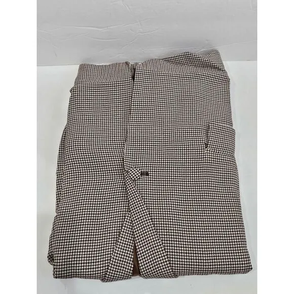 Lulus houndstooth taupe women's Blazer size medium