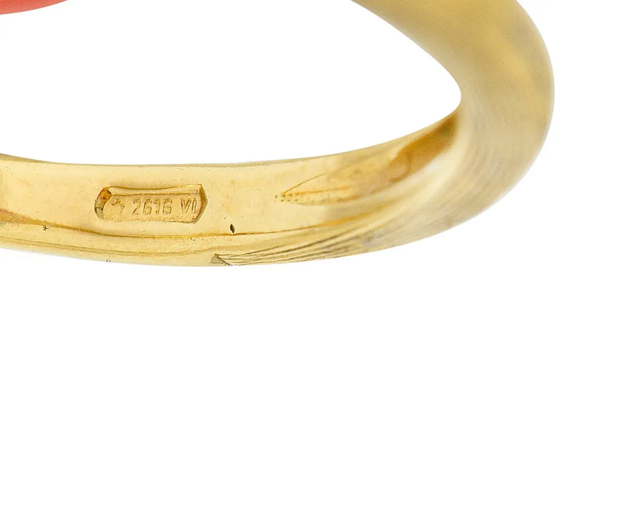Marco Bicego Coral 18 Karat Gold Africa Boule Ring