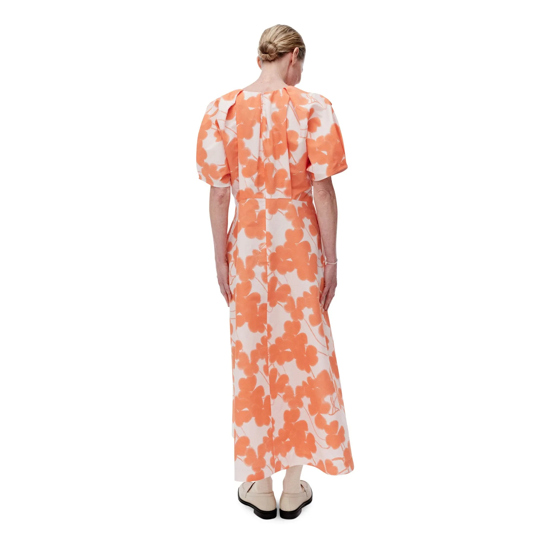 Marimekko Anatomia Ketunleipä Dress, Rose & Orange