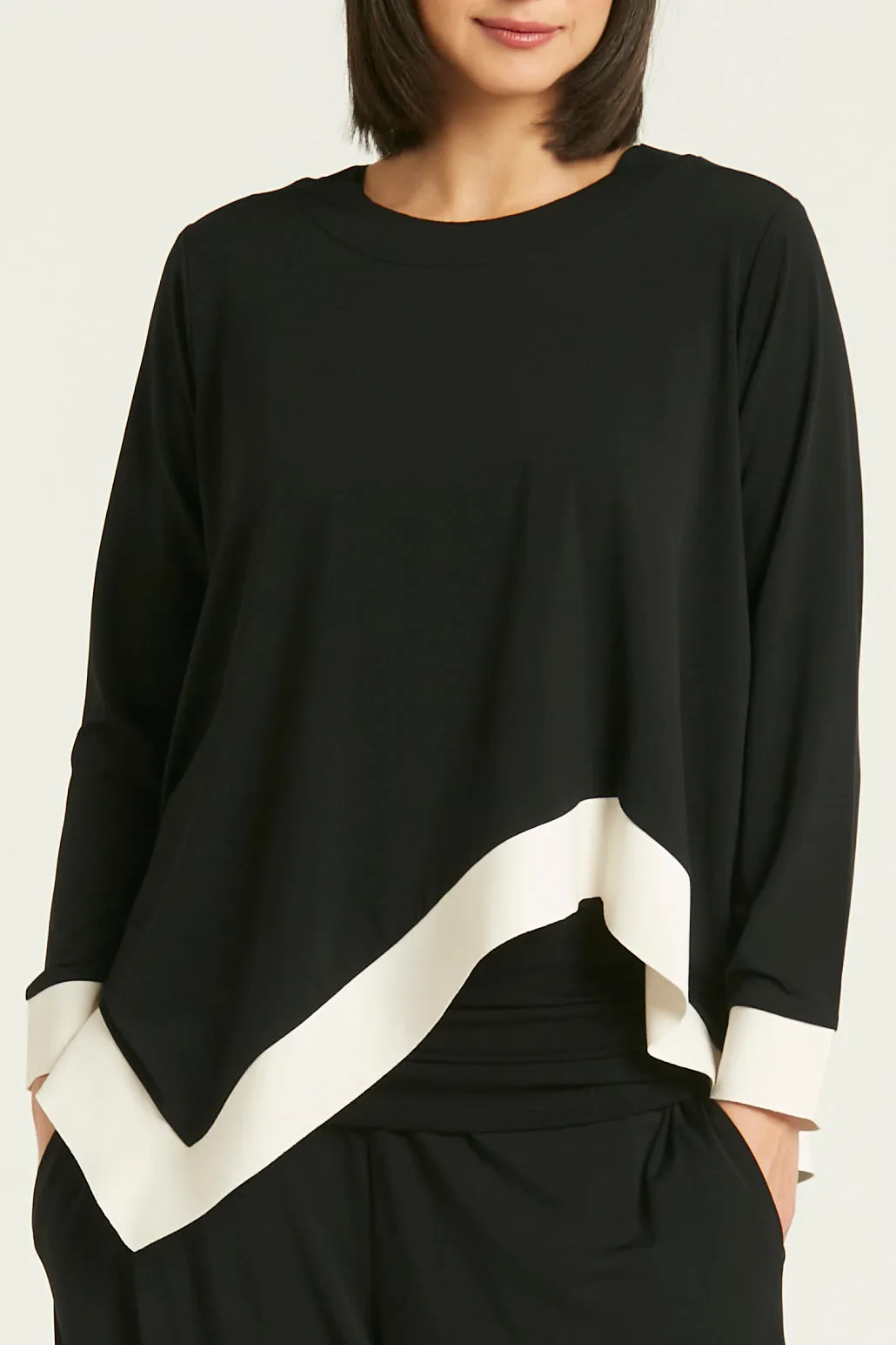 Matte Jersey Elegant Tunic