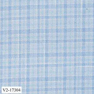 Maya Blue with White Check Jacket
