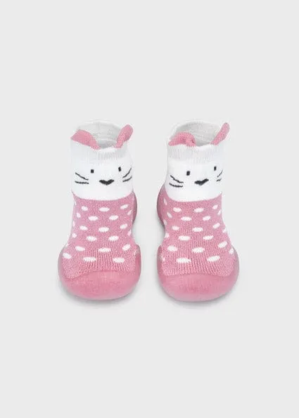 Mayoral Mauve Shoe Socks