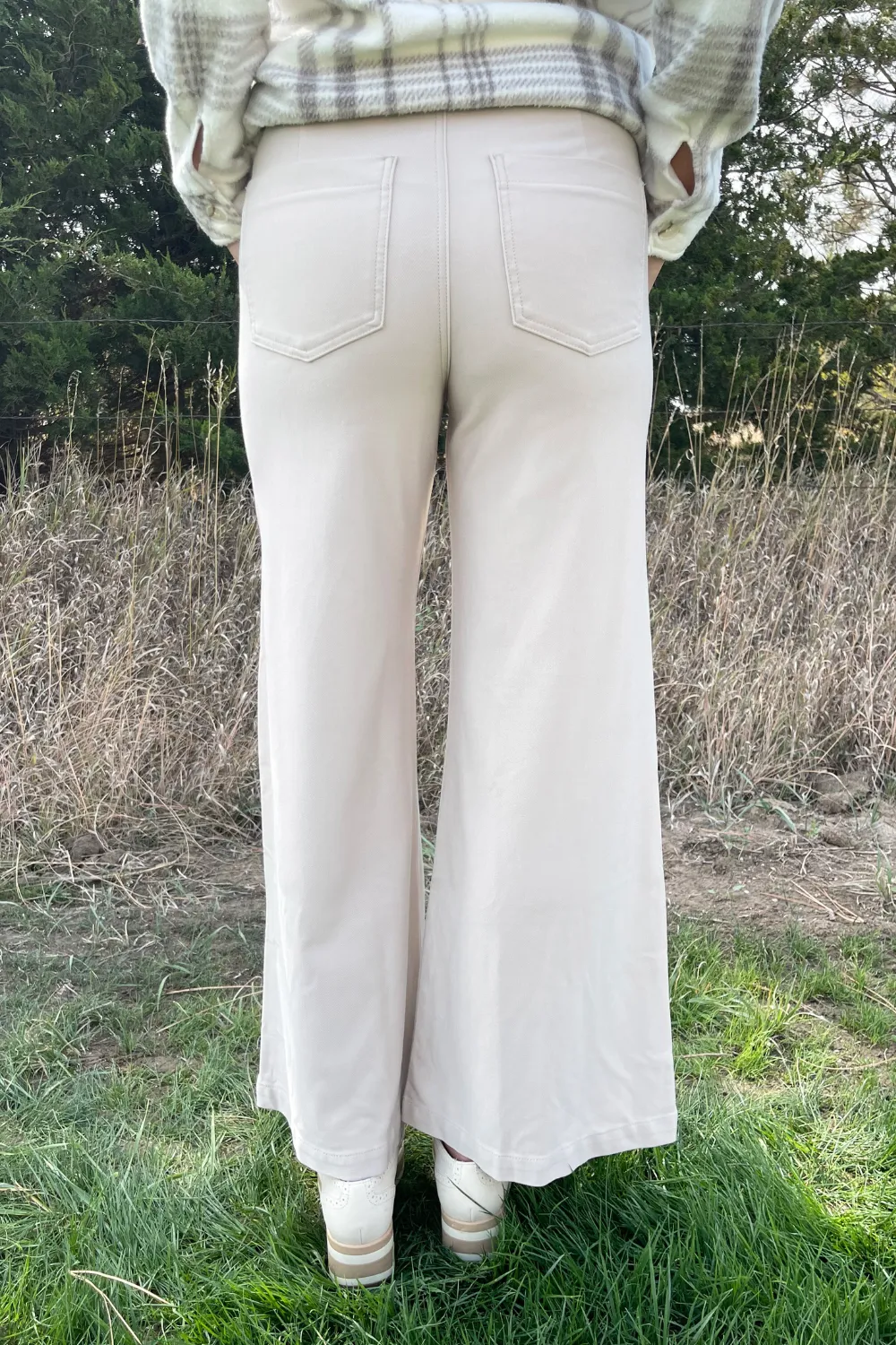 Meg Wide Leg Pants Trouser Pocket