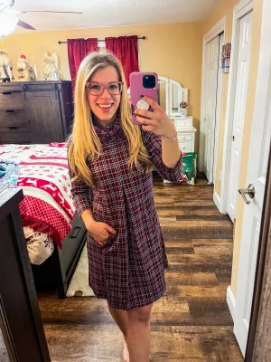 Meghan Plaid Dress
