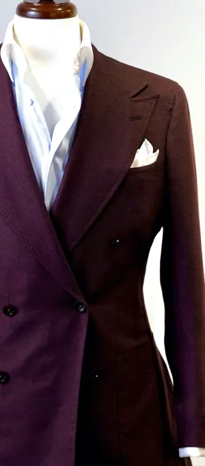 Merlot Flannel Jacket