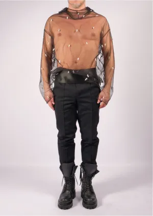 Mesh Hoodie