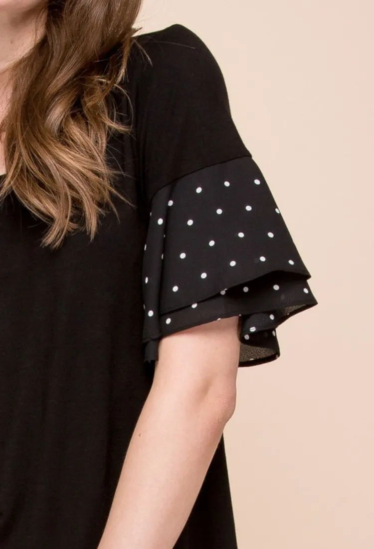 Mia Ruffle Top-Final Sale
