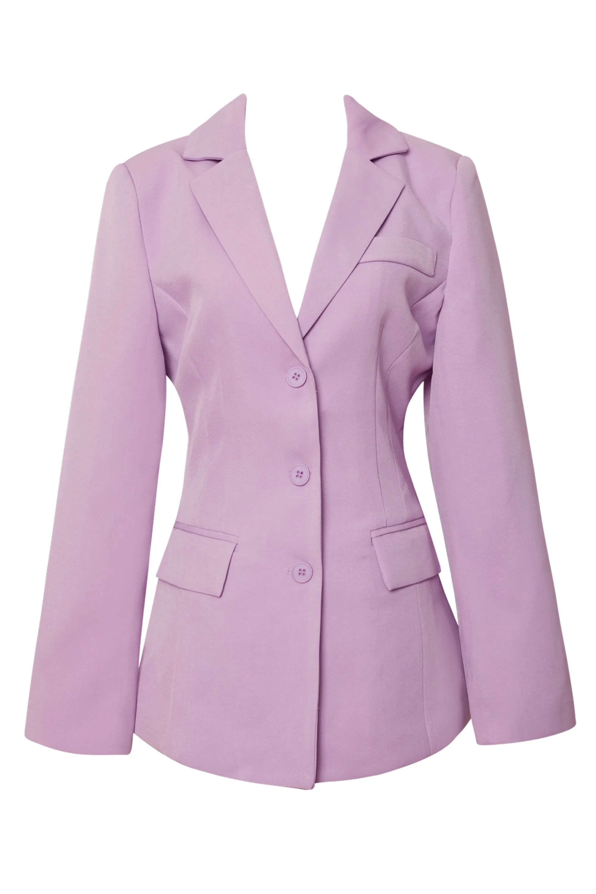 Millicent Lavender Fitted Blazer