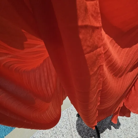 MILLY OF NEW YORK,  pleat off the shoulder dress10