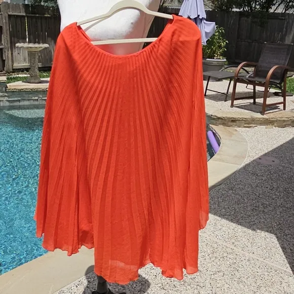 MILLY OF NEW YORK,  pleat off the shoulder dress10