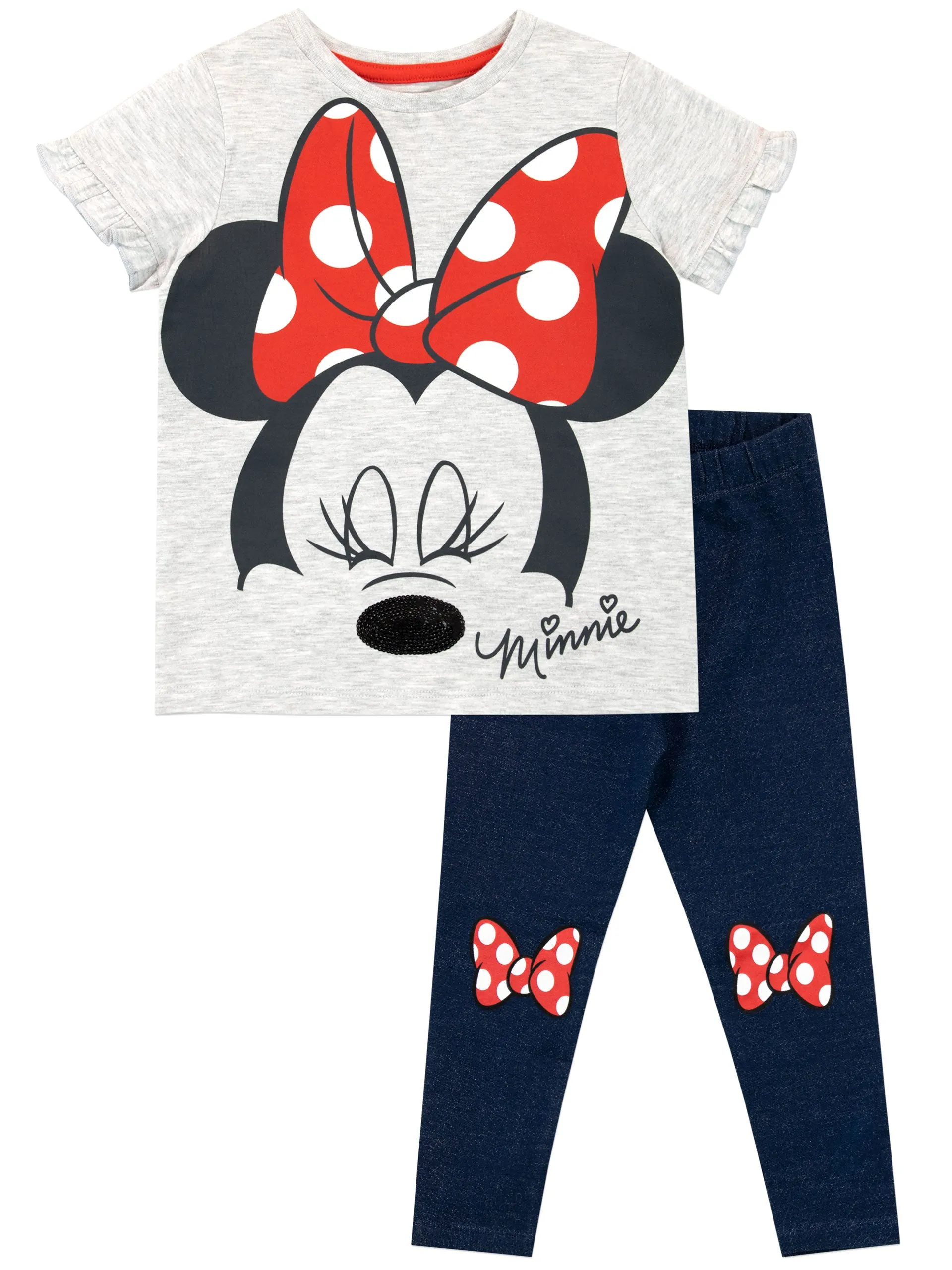 Minnie Mouse Top & Leggings Set